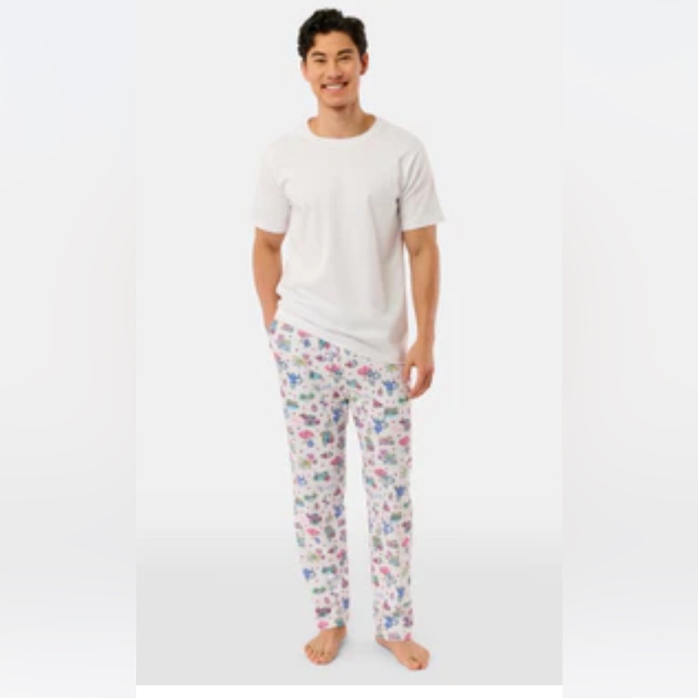 NWT DC Roller Rabbit Mens Simon Monkey PJ pant Large